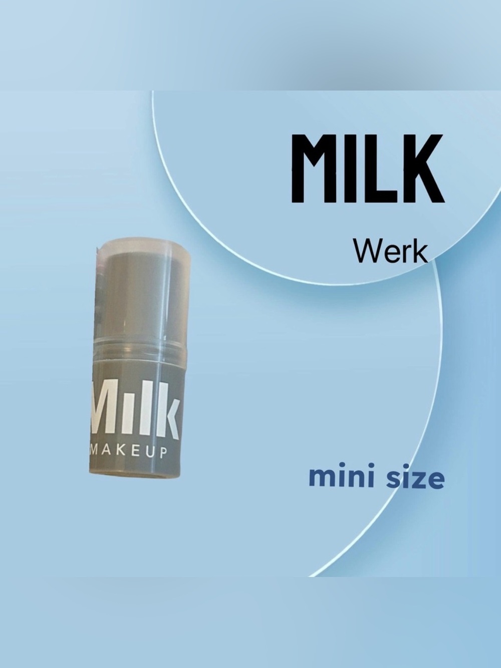 🇺🇸🆕NWOB MILK |SMALL| Favorite Lip + Cheek Cream Blush Dusty rose Werk Stick